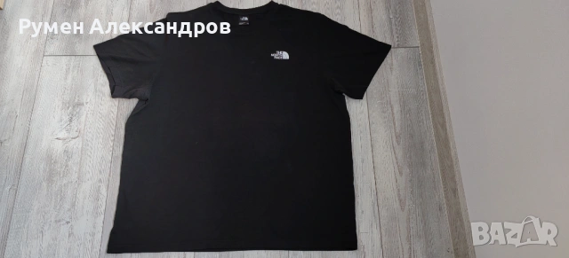 Оригинална черна мъжка тениска THE NORTH FACE размер XXL