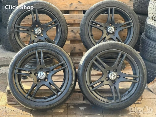 5х100 15 Цола Джанти Vw Golf 4 Polo 5x100, снимка 2 - Гуми и джанти - 52633006