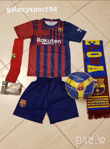 Ансу Фати Барселона Детски Екип + Калци ново 2022 Барса ново Комплект , снимка 2 - Футбол - 36948098