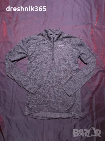 Nike Dri-fit Element Блуза/Мъжка S/M, снимка 2 - Спортни дрехи, екипи - 49090111