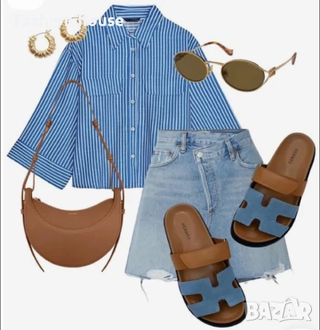 Hermes дамски чехли