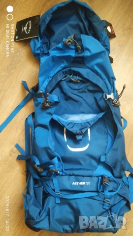 Osprey Aether 55 Deep Water Blue , снимка 10 - Раници - 39351837
