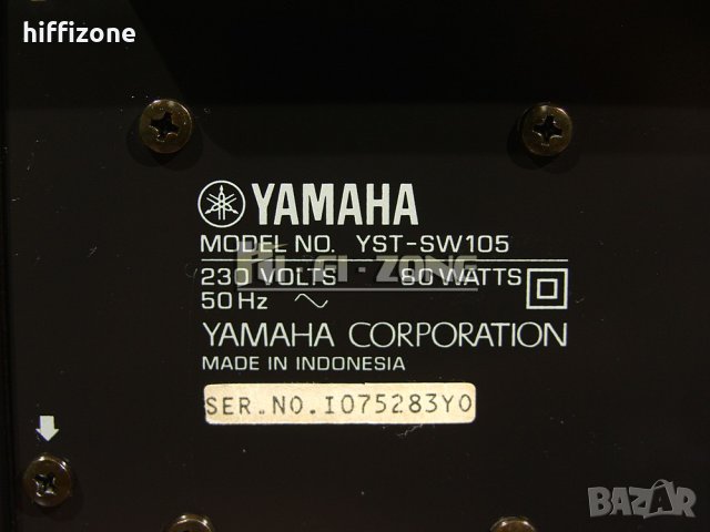  Субуфер Yamaha yst-sw105 , снимка 9 - Тонколони - 40343952