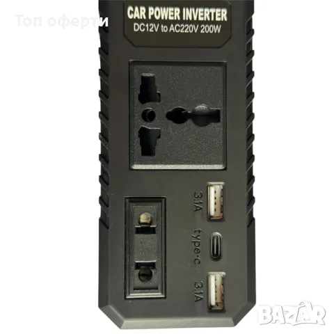 Преобразувател на напрежение 1666 12v220v 200w, снимка 2 - Друга електроника - 49304641