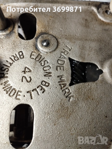 Стар грамофон., снимка 8 - Антикварни и старинни предмети - 54201044