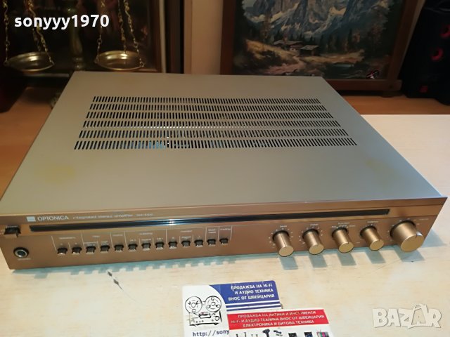 optonica/sharp corp japan-amplifier 1208210910, снимка 4 - Ресийвъри, усилватели, смесителни пултове - 33793089
