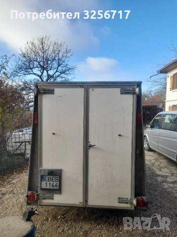 Затворено Ремарке 2700кг. Ифор Уилямс Iford Williams. Модел BV105G, снимка 3 - Ремаркета - 52806634