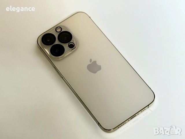 Apple iPhone 13 Pro 128GB Gold като НОВ , снимка 9 - Apple iPhone - 52395134