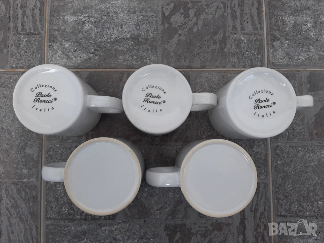 Чаши за чай кафе керамични – цветни 2бр., бели 6бр., снимка 6 - Чаши - 50496559