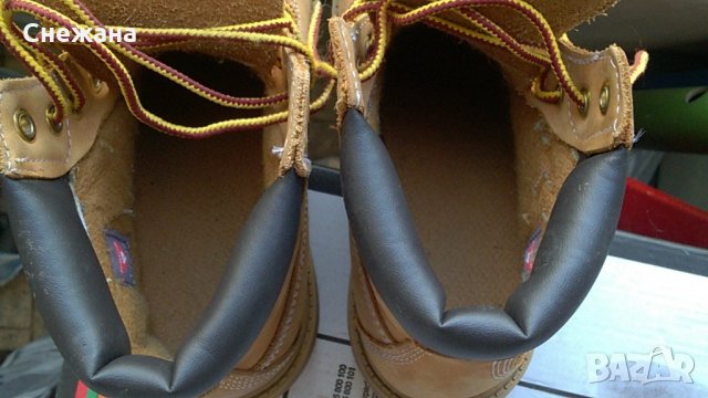 Кожени боти-ДЕЦА Timberland Premium 34 запазени, изолация Primaloft, снимка 6 - Детски боти и ботуши - 29270214