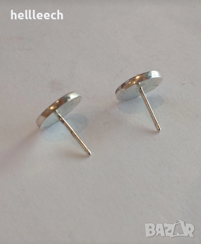 Сребърни обеци, снимка 6 - Обеци - 52827837