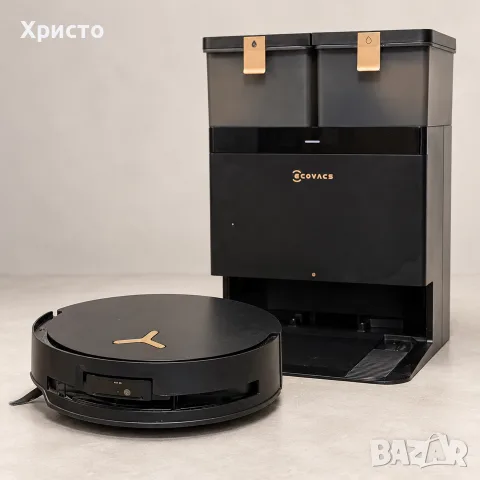 Робот прахосмукачка ECOVACS DEEBOT X8 OMNI, 18 000 Pa, със станция