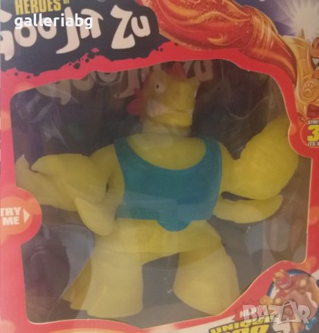 Goo Jit Zu: гумени, разтягащи фигурки на герой - Monster Flex, снимка 4 - Други - 40413640