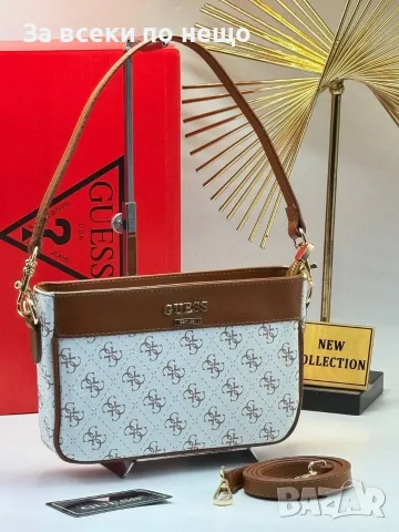 Gucci🔝Guess Дамска Чанта С Дълга Дръжка За През Рамо - Различни Цветове Код E46, снимка 2 - Чанти - 55791931