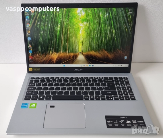 Acer Aspire 5 (A515-56G) / 15.6" / i3-1115G4 / GeForce MX350 / 8GB RAM / 128GB NVMe + 320GB HDD
