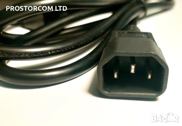 Изходен кабел за UPS с разклонител троен-1кв/1.5м.Цената е с вкл. ДДС, снимка 2 - Друга електроника - 52378077