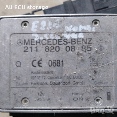 Bluetooth Модул Мерцедес-Бенц ,  Mercedes-Benz W211 , 211 820 08 85, снимка 1 - Части - 44701664