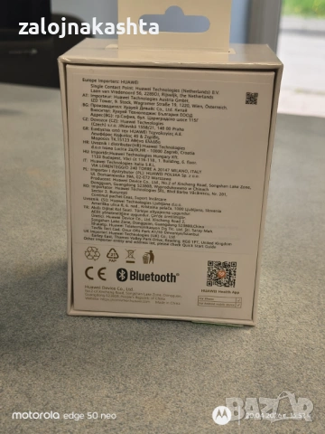 HUAWEI WATCH FIT 4 SYA-B19 BLACK, снимка 2 - Смарт часовници - 54255588