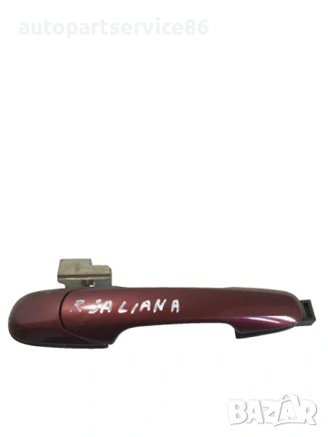 Външна дръжка за задна дясна врата червена за Suzuki Liana 1.4 Ddis (2004)