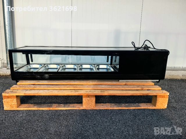 Хладилна витрина мензола за суши, за 5 съда CS-52A., снимка 4 - Хладилни витрини и фризери - 52629097