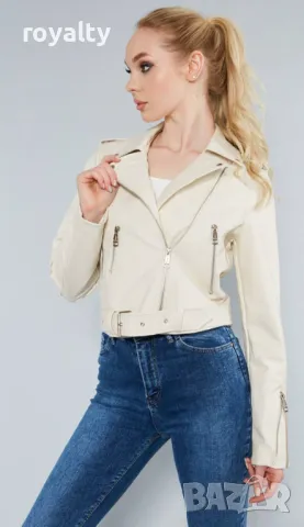 Пролетни кожени якета Различни цветове 