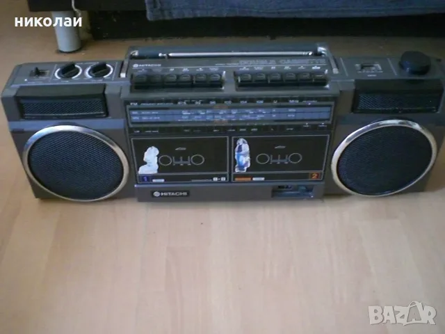 HITACHI касетофон радиокасетофон оригинален