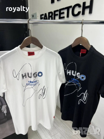 Hugo Boss Нови Мъжки Тениски Два Цвята Хюго Бос 