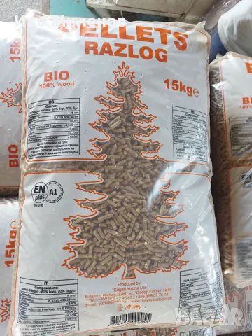 Налични Дървесни Пелети Разлог, снимка 1