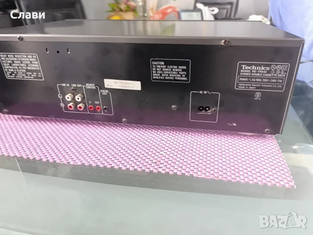 Двукасетъчен Дек Technics RS-TR 232 , снимка 9 - Декове - 56494908