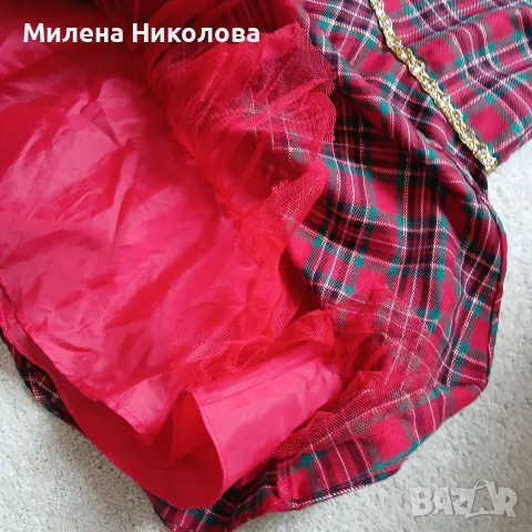 Коледна рокля 3г, снимка 3 - Детски рокли и поли - 56461958