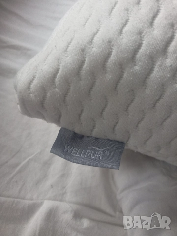 Възглавница с мемори пяна 42x65x15 WELLPUR STRYN , снимка 4 - Възглавници - 52464116
