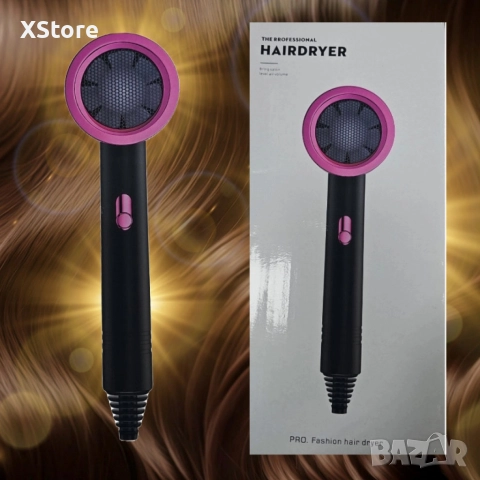 Преносим професионален сешоар, снимка 3 - Сешоари - 52593692