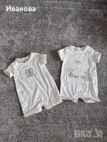 Бебешки бодита/гащеризончета размер 62 ( 0/3), снимка 4 - Бебешки гащеризони - 50658286