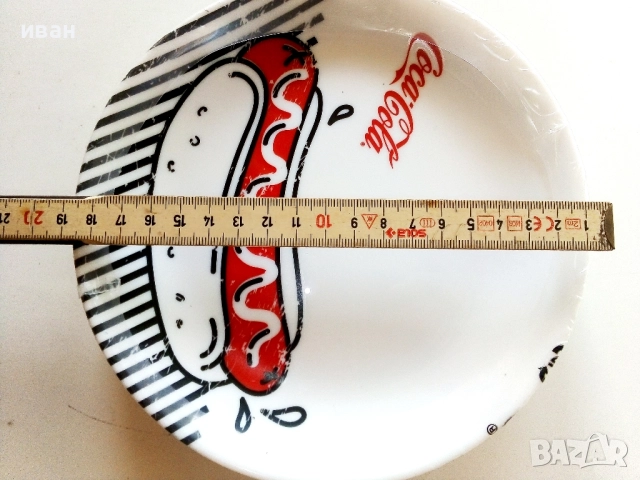 Рекламни чинии "Кока Кола",нови, снимка 5 - Колекции - 46129331