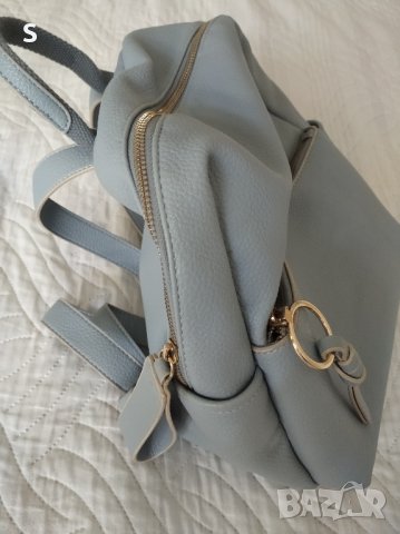 Кожена раница, снимка 3 - Раници - 37092705