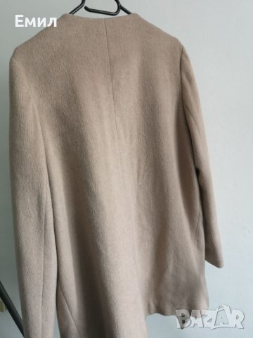 Бежово палто на Dorothy Perkins, снимка 2 - Палта, манта - 38943836