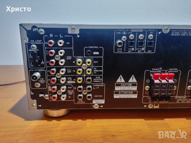 PIONEER VSX-D510, снимка 8 - Ресийвъри, усилватели, смесителни пултове - 39250176