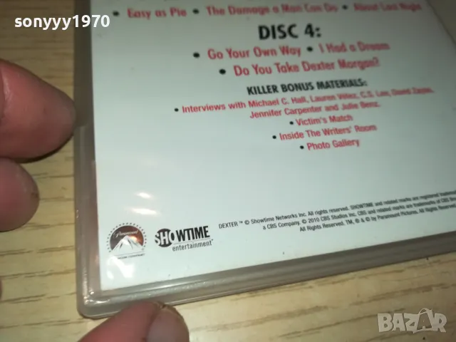 DEXTER ДВА ДИСКА 0105250832, снимка 13 - DVD филми - 50104512