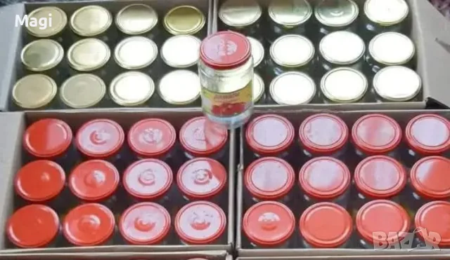 Буркани с винт 700гр., снимка 2 - Буркани, бутилки и капачки - 55962791