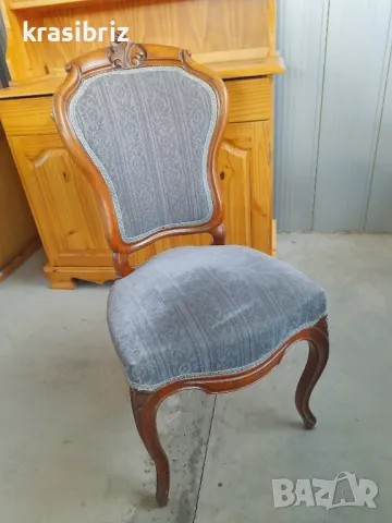 Масивна Барокова Маса с -4  Барокови Стола-внос от Германия!, снимка 5 - Маси - 48036391