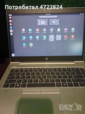 продавам лаптоп HP EliteBook 745 G5 с линукс Ubuntu