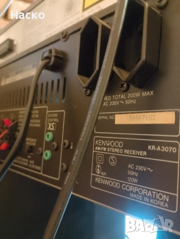 Продавам ресивер Kenwood, снимка 3 - Ресийвъри, усилватели, смесителни пултове - 52510376