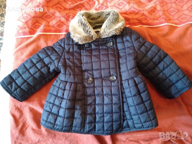 Бебешко яке  за момиче 6-9 м., снимка 1