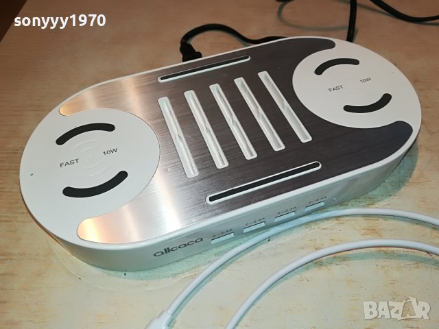 ALLCACA-TWO WIRELESS 4USB SMART CHARGER 2804221148