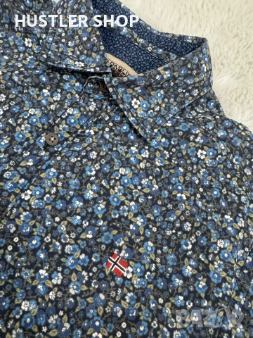 Мъжка риза NAPAPIJRI. Размер S, снимка 6 - Ризи - 54093116