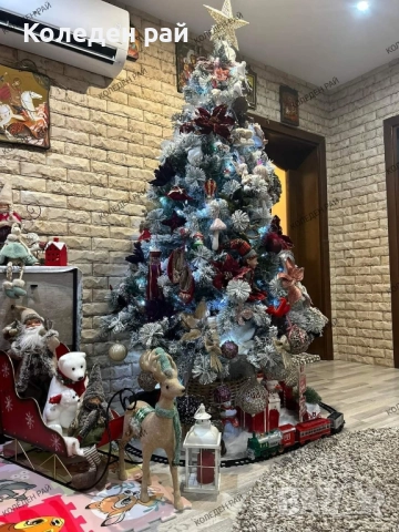 СНЕЖНИ ЕЛХИ Снежен сън с два вида клони – дебели и тънки, смесени за перфектен зимен ефект, снимка 8 - Декорация за дома - 52344606