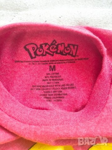 Pokemon червена тениска , снимка 3 - Тениски - 50980773