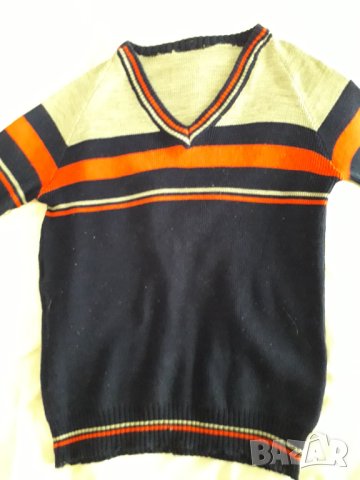 Мъжки пуловер малък размер , снимка 2 - Пуловери - 42473389