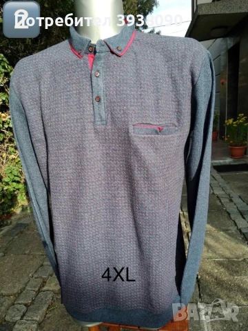 Мъжки ризи и жилетки - гигантски размери 6XL, 5XL, 4XL, 3XL, снимка 3 - Тениски - 50978118