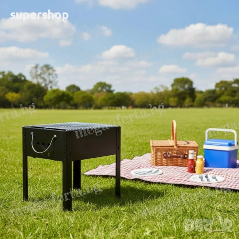 Преносимо Барбекю на Дървени Въглища, снимка 11 - Барбекюта - 54014323